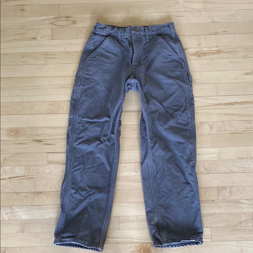 Flannel lined Carhartt 30x30